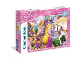 Clementoni 23702.9 - Maxi Puzzle "Disney Prinzessinnen - Rapunzel", 24 Teile