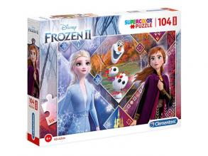 Clementoni 23739 Clementoni-23739-Supercolor Disney Frozen 2-104 Maxi Teile
