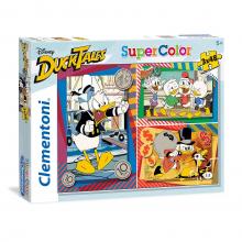 Clementoni Puzzle Duck Tales, 3x48st.