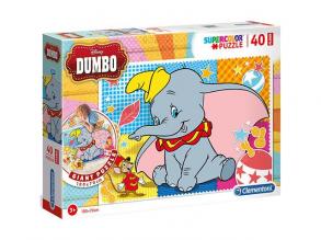 Clementoni 25461 Boden-Puzzle 40 Teile, (100cm x 70cm) -Dumbo