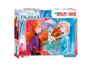 Clementoni 26452 Clementoni-26452-Supercolor Disney Frozen 2-60 Maxi Teile