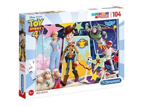Clementoni Supercolor Puzzle-Toy Story 4-104 Pezzi, Mehrfarbig, 27129