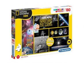 Clementoni Puzzle National Geographic Kids 180 Pz - I Need More Space Ufficiale