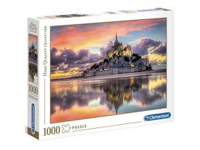 Clementoni 39367.1 - Puzzle "High Quality Kollektion - Mont Saint-Michel", 1000 Teile