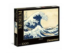 Clementoni 39378.7 - Puzzle Museum Kollektion - Die große Welle Hokusai 1000 Teile