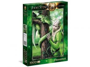 Clementoni 39463" Verwandte Seelen-Anne Stokes Collection Puzzle, 1000 Teile