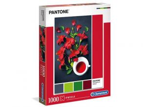 Clementoni 39494 Clementoni-39494-Pantone Collection-Goji Berry-1000 Teile, Mehrfarben