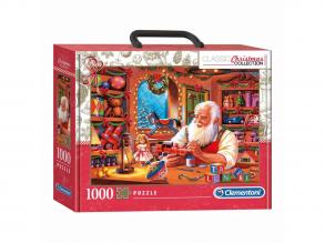 Clementoni Puzzle Santa Workshop, 1000 Stk.