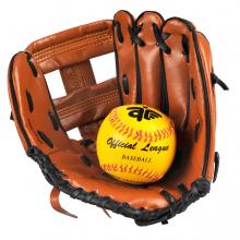 Junior Baseballhandschuh mit ball