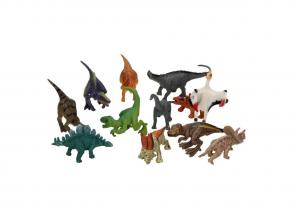 Dinosaurier Luxusspielset, 12 Teile.
