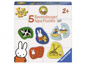 Aqua Puzzle Miffy, 5x2 Stück