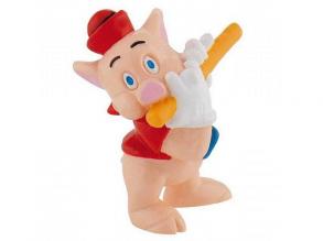 Bullyland 12490 - Spielfigur, Walt Disney 3 kleine Schweinchen, Pfeifer, ca. 6 cm