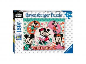 Traumpaar Mickey & Minnie Puzzle, 150 Teile XXL