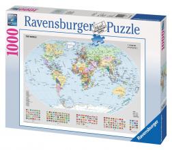 Ravensburger 15652 - Politische Weltkarte - 1000 Teile Puzzle