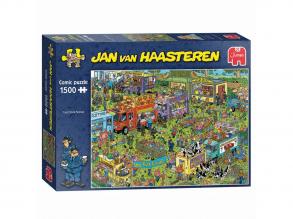 Jan van Haasteren Puzzle - Food Truck Festivals, 1500tlg.