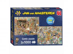 Jan van Haasteren - Ein Tag im Museum, 2x 1000st.