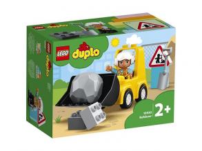 LEGO 10930 DUPLO Radlader Baufahrzeug Spielzeugset für Kleinkinder ab 2 Jahren
