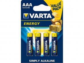 Batterijen AAA Varta Energy 4 Stuks