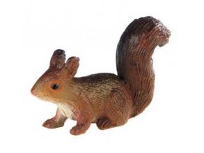 Bullyland 64423 - Spielfigur, Eichhörnchen, ca. 5,5 cm groß, liebevoll handbemalte Figur, PVC-frei