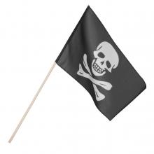 Piraten fegen Flagge