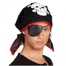 Bandana Pirat mit Augenklappe