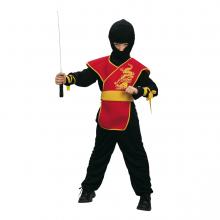 Kinder Kostüm Ninja-Meister, 4-6 Jahre