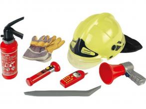 Feuerwehr-Set mit Helm 7Teilig - Klein toys