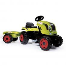 Smoby Claas Traktor mit Anhänger