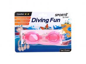 SportX Kinder Goggle Comfort - Pink