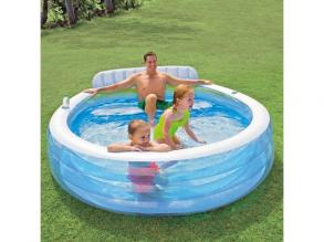 Intex 57190NP Swim Center Family Lounge Pool, 229 x 218 x 76 cm