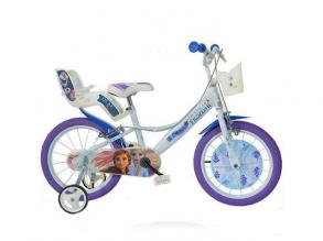 Dino Bikes Disney Frozen 2 16inch Bicycle with Training Wheels