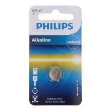 Philips Alkali-Knopfzellenbatterie LR44 / 76A