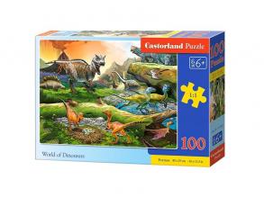 Castorland 100 EL. World of Dinosaurs [Puzzle]