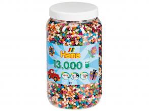 Hama Eisen auf Perlen im Topf - Mix (58), 13.000 Stück