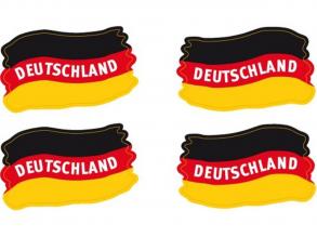 Colourface Deutschlandflagge