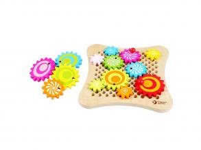 Classic World Wooden Gears Game, 26-tlg.