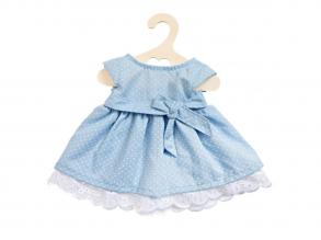 Puppen Kleid-blau, 35-45 cm