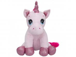 Huge 24" Sitting Cute Unicorn Plush Soft Toy Pink
