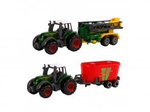 Kids Globe Traktor-Set aus Druckguss, 3dlg. - EIN