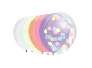 Luftballons Pastell, 10 Stück.
