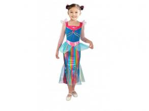 COSTUME BARBIE MERMAID IN POLYBAG Kostüm für Mädchen Mädchen/ab 3 bis 10 Jahre