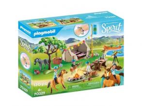 Playmobil 70329 DreamWorks Sommercamp mit Lucky und Spirit, Ab 4 Jahren