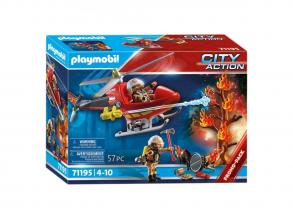 Playmobil City Action Feuerwehrhubschrauber - 71195