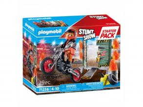Playmobil Starterpack Stuntshow-Motor mit Feuerwand  71256